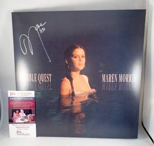 Maren Morris Signed Vinyl LP Album Humble Quest JSA