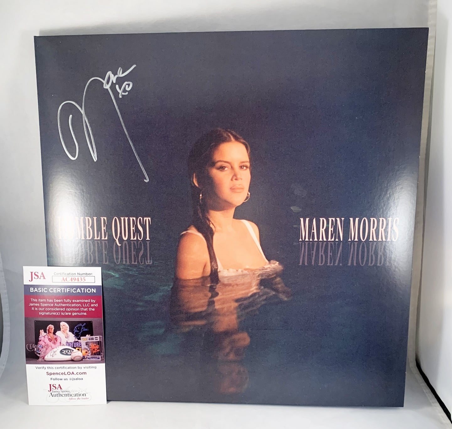 Maren Morris Signed Vinyl LP Album Humble Quest JSA