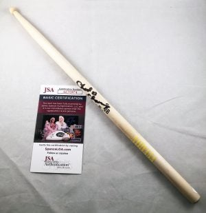 Chad Channing Signed Drumstick Nirvana JSA 5