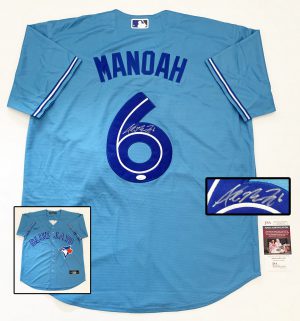 Alek Manoah Signed Jersey JSA Toronto Blue Jays