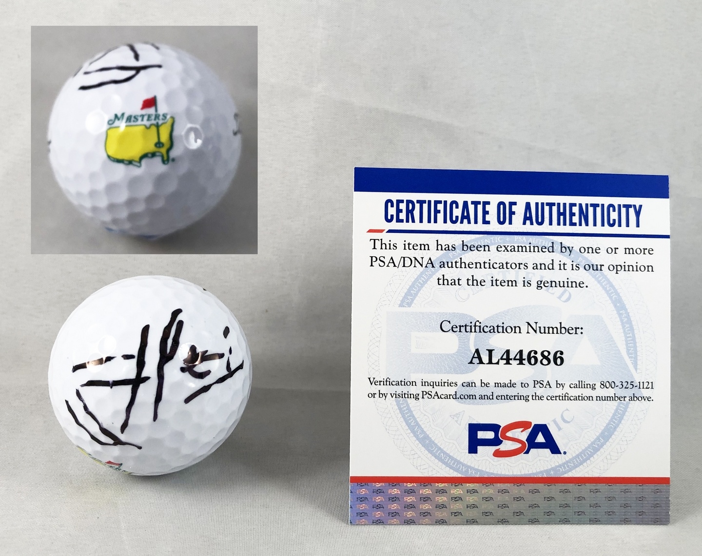 Cameron Smith Signed Golf Ball 2022 Masters PSA/DNA 1
