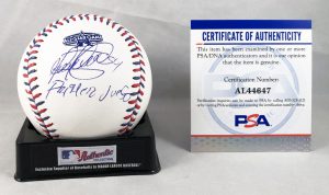 Texas Rangers Martin Perez Signed 2022 All Star Baseball PSA/DNA