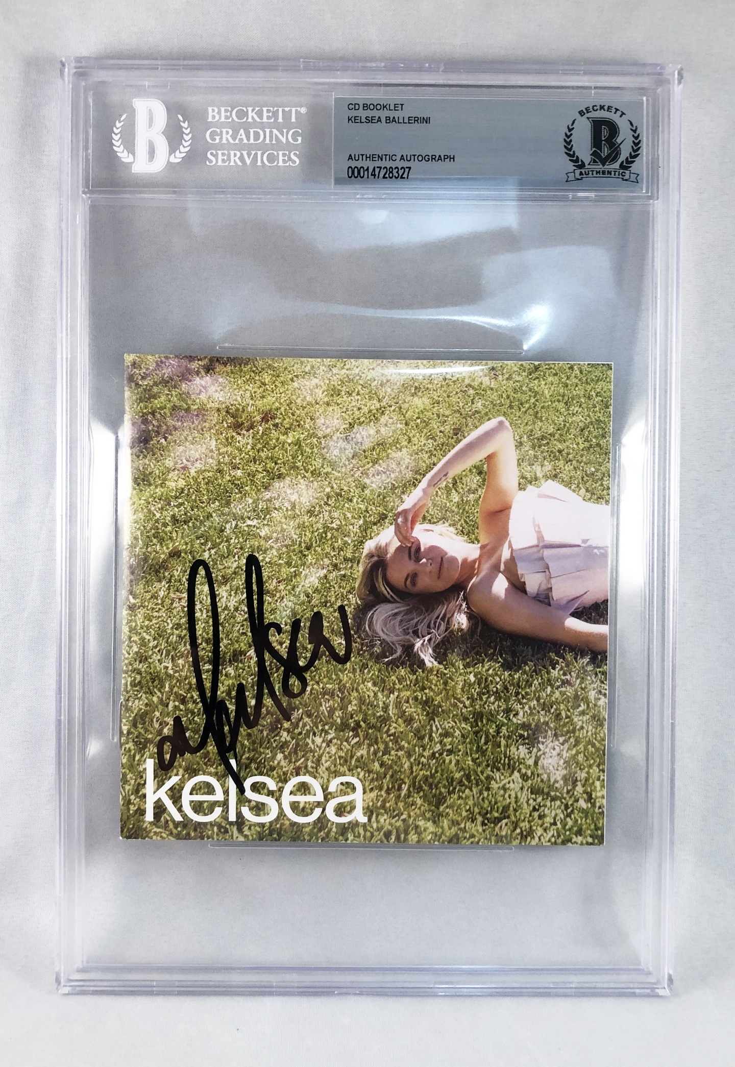 Kelsea Ballerini Signed CD Cover Beckett BAS