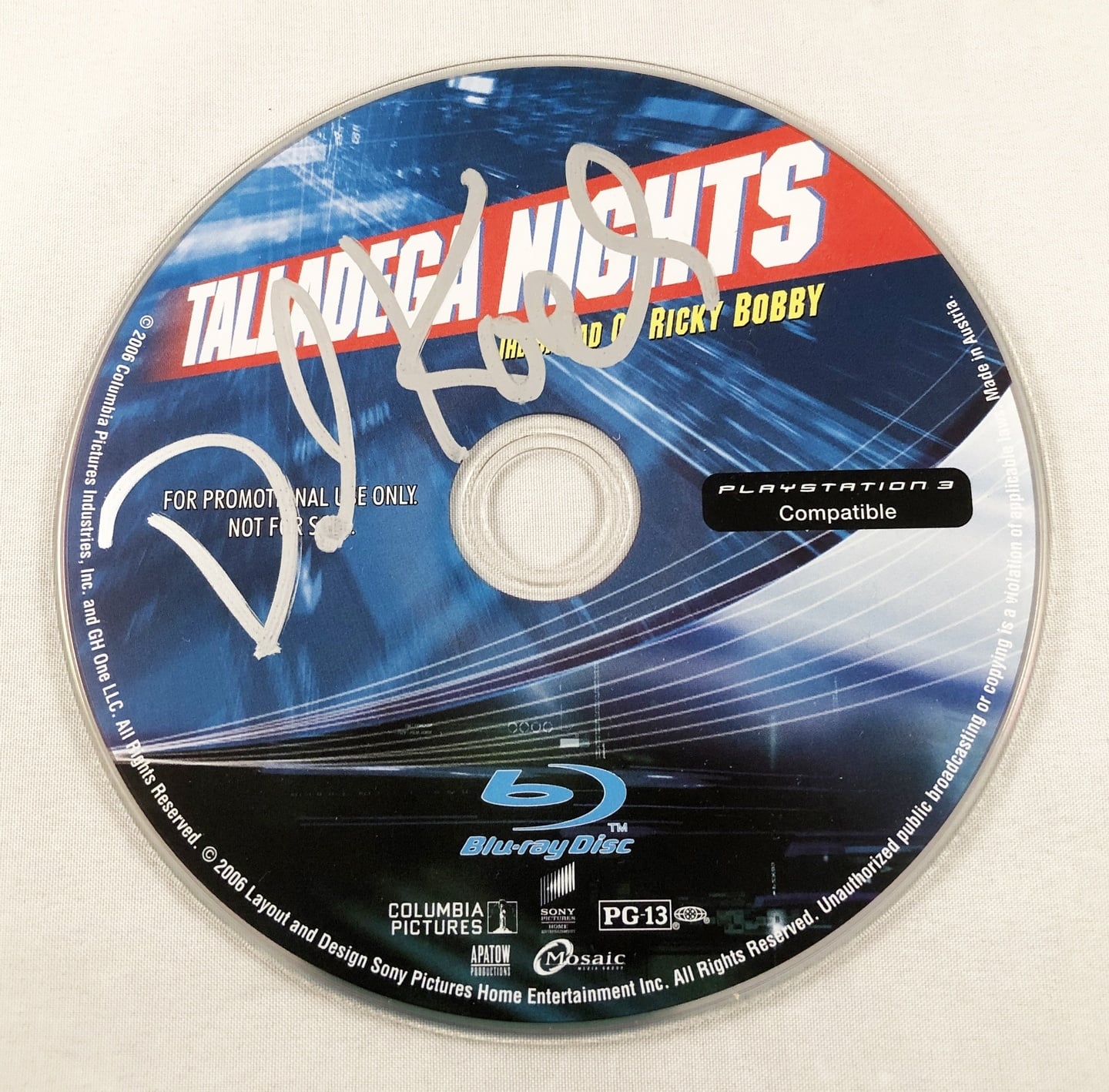 David Koechner Signed DVD Talladega Nights