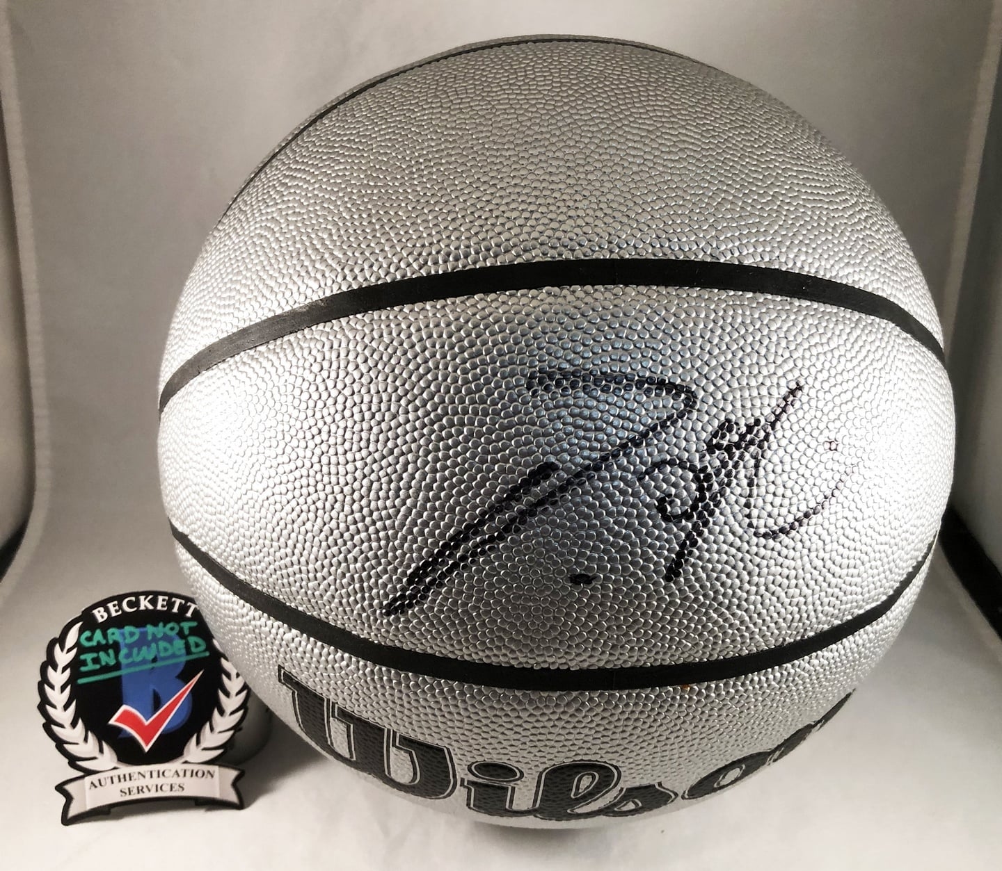 Damian Lillard Signed 75th Anniversary Basketball Beckett BAS Top 75 Portland Trail Blazers