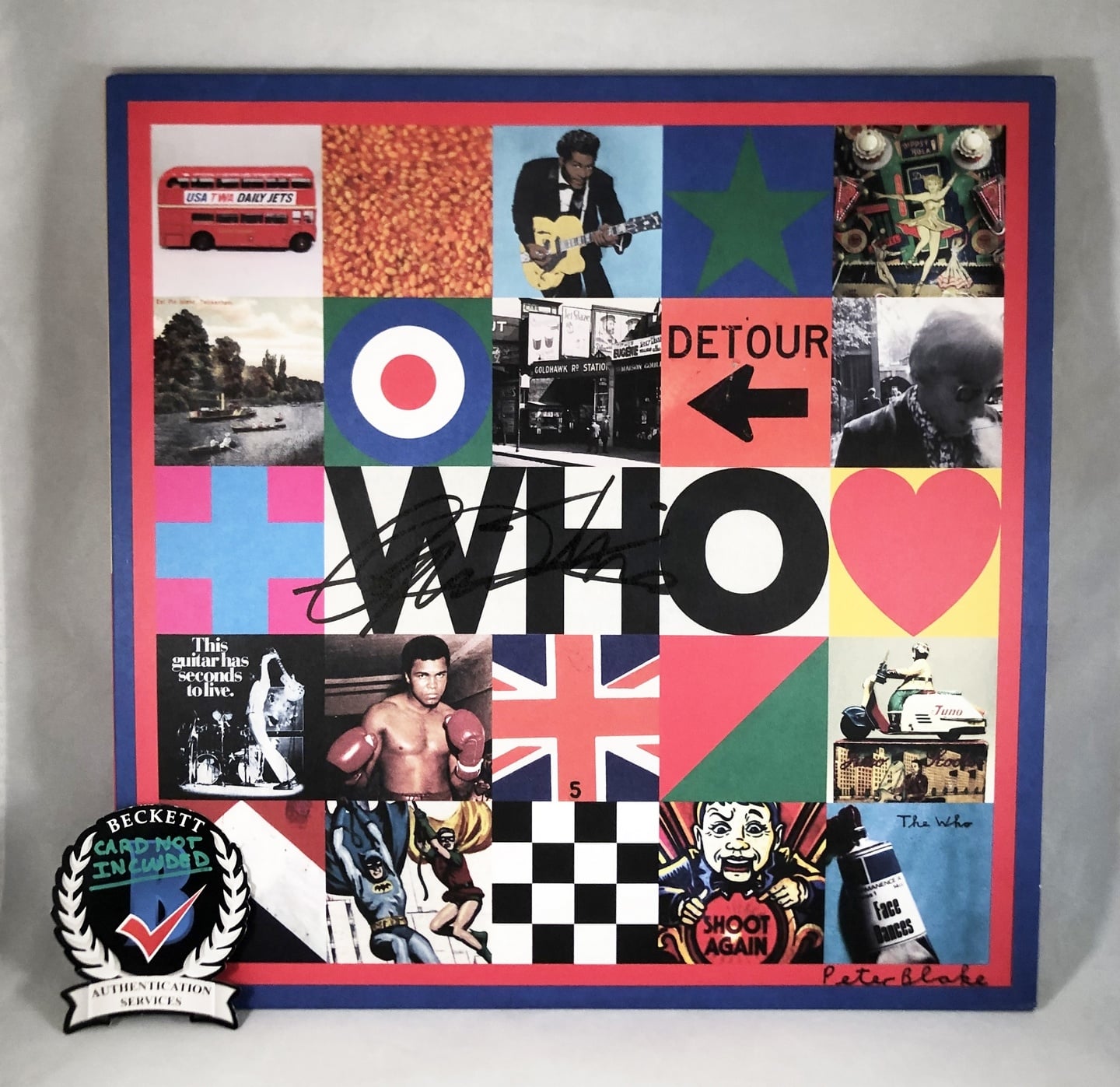 Roger Daltrey Signed LP Vinyl The Who Beckett