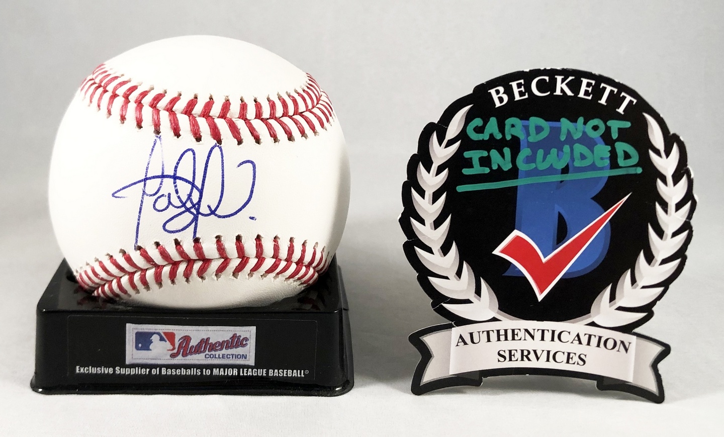 Fernando Tatis Jr Signed Authentic MLB Baseball San Diego Padres Beckett BAS