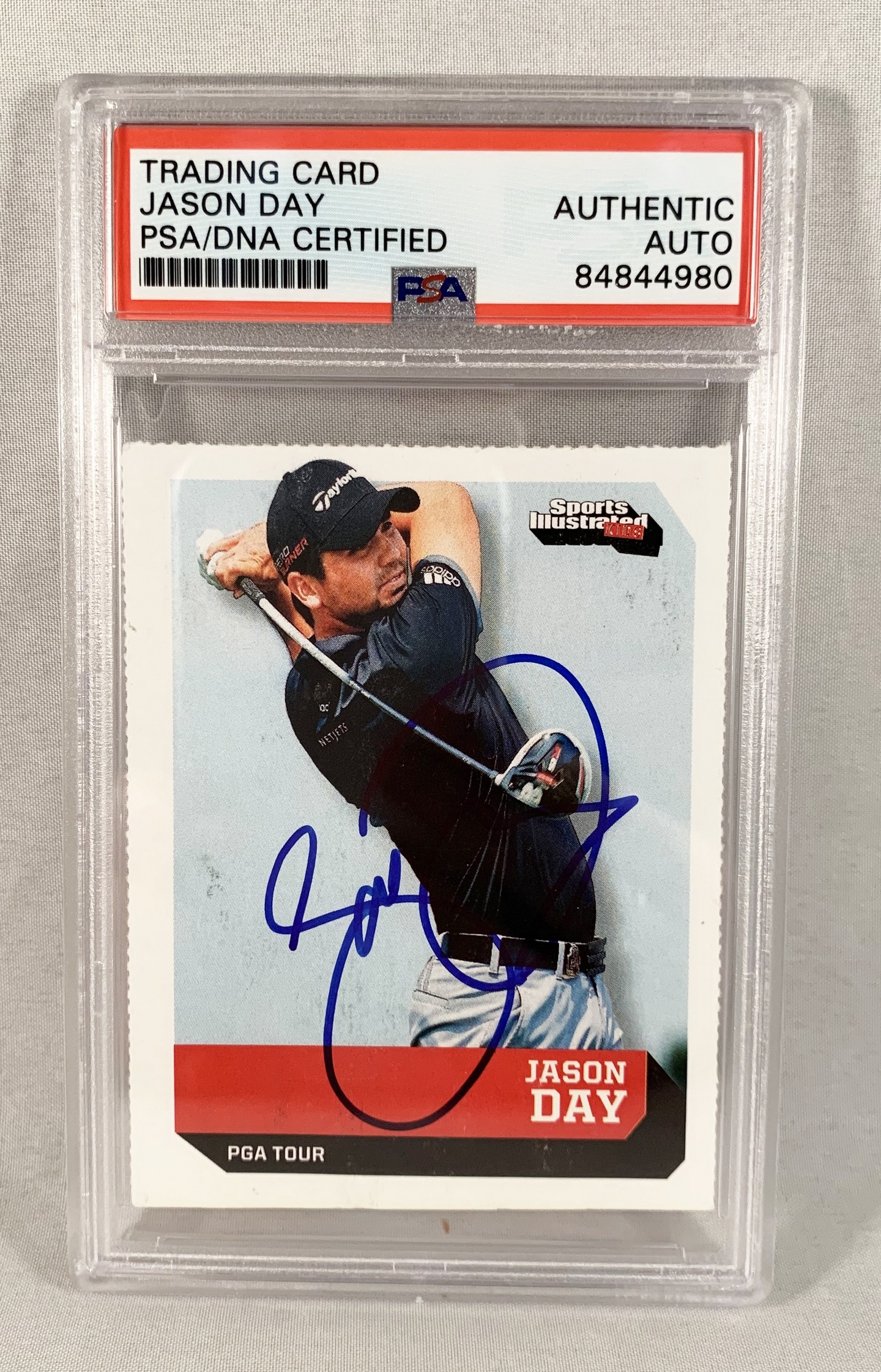 Jason Day Signed Rookie Card Sports Illustrated Kids PSA/DNA 1