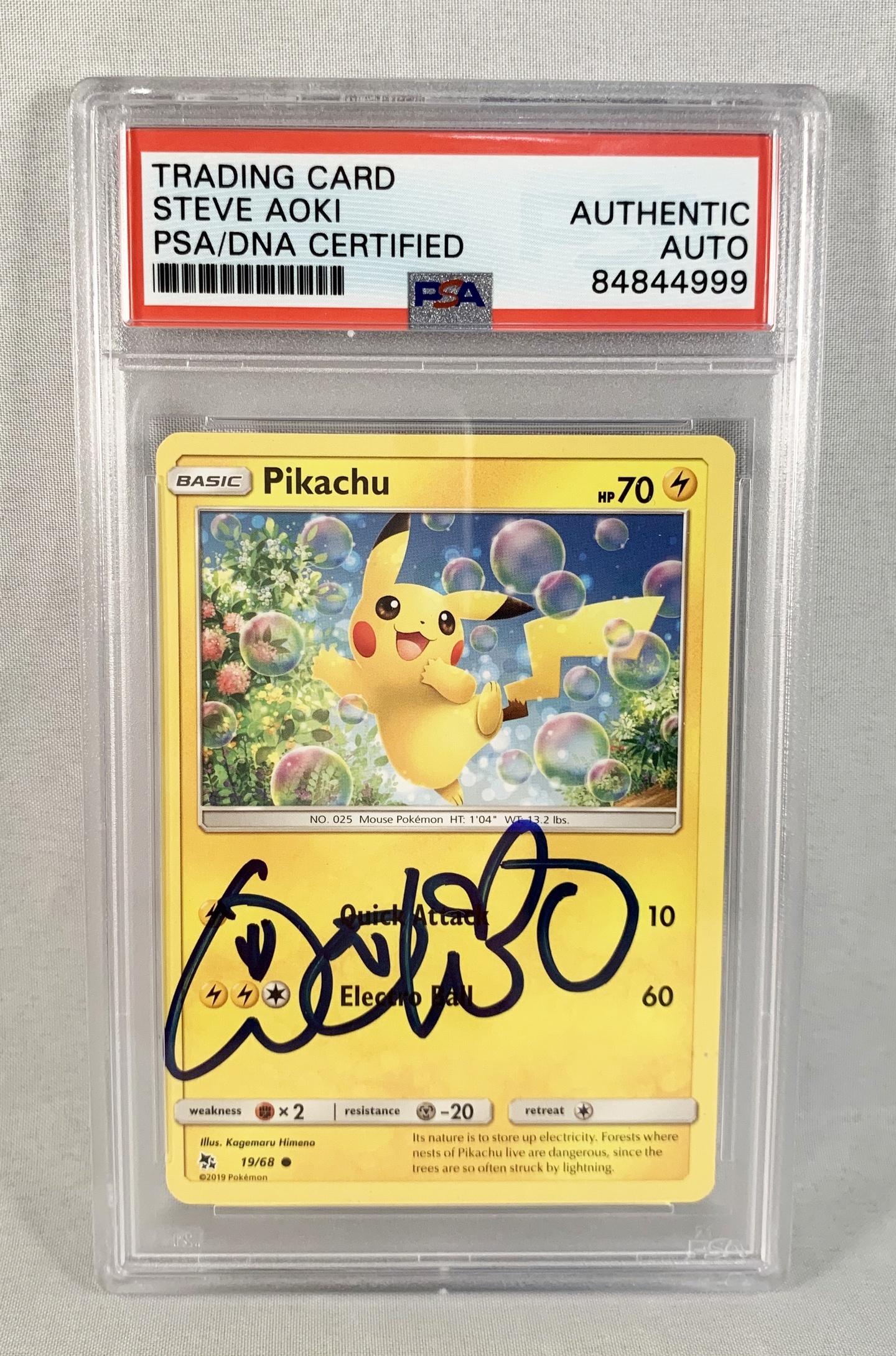 steve aoki pokemon cards Awakening Drum (141/162) [Prize Pack Series Five]