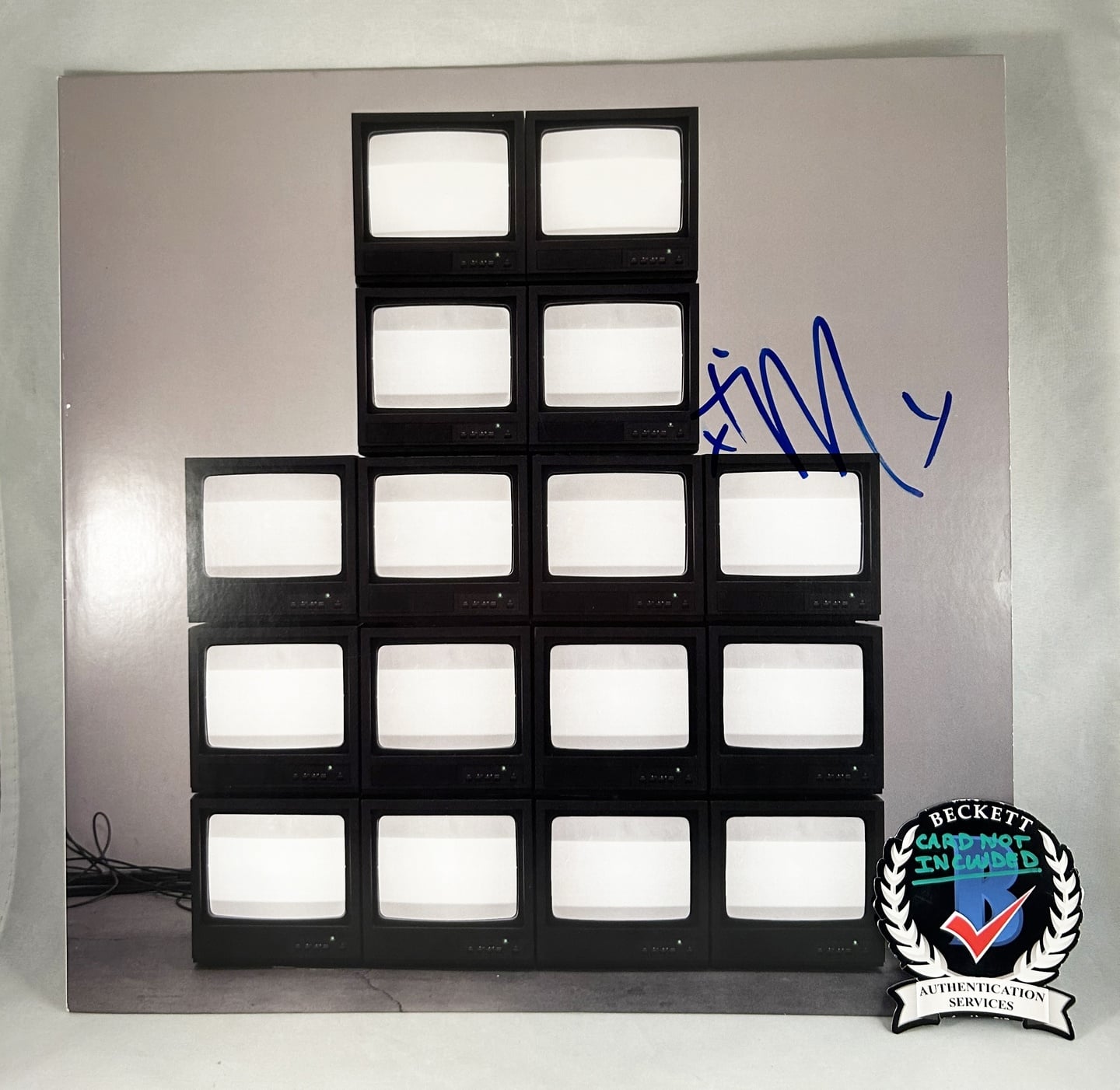Tim McIlrath Signed Vinyl LP Album Rise Against Beckett BAS