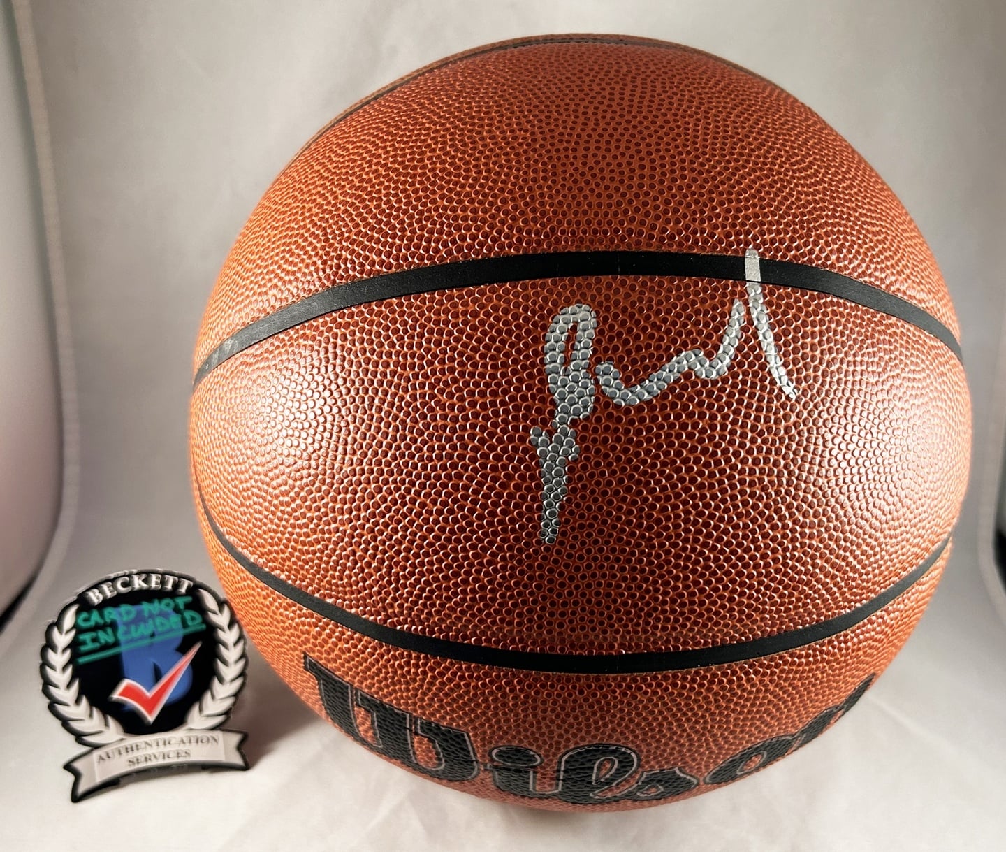 Jordan Poole Signed Basketball Golden State Warriors Beckett BAS