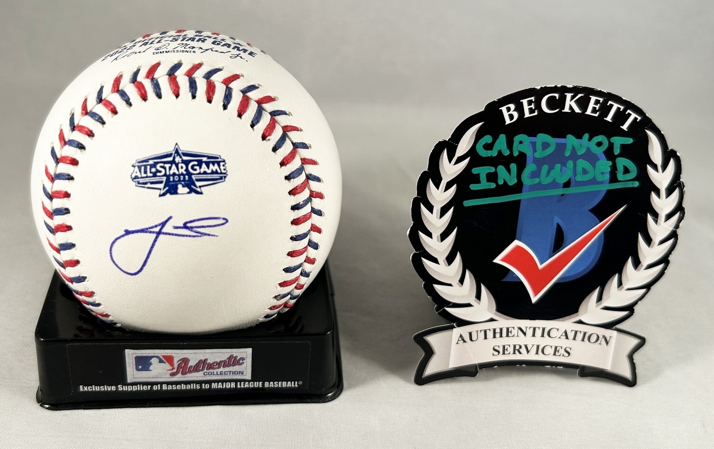 New York Mets Jeff McNeil Signed 2022 All Star Baseball Beckett BAS 1