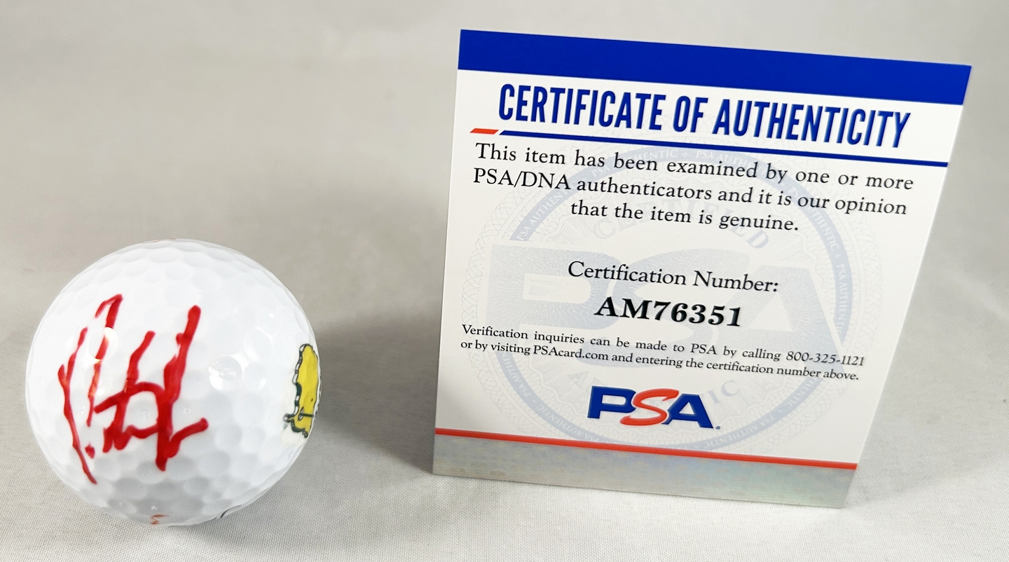 Patrick Reed Signed Masters Golf Ball PSA/DNA