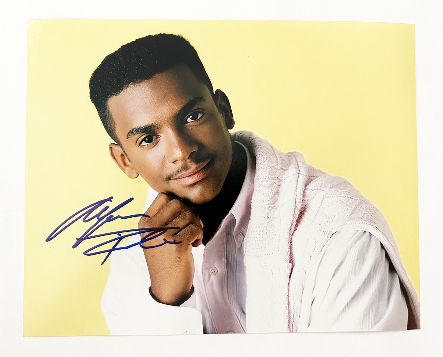 Alfonso Ribeiro Signed 8x10 Photo Fresh Prince of Bel Air 1