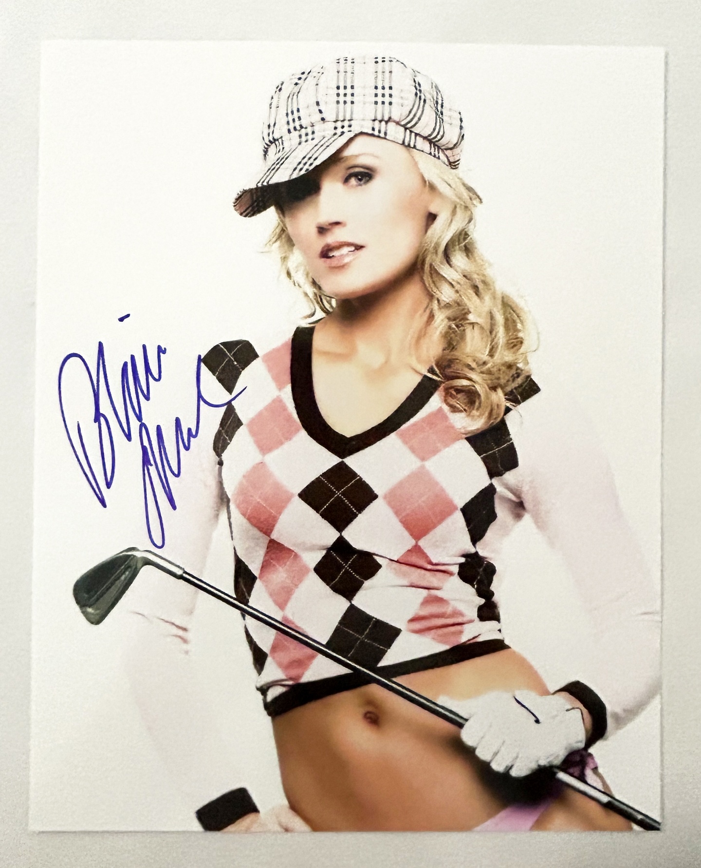 Blair O'Neal Signed 8x10 Photo LPGA 1