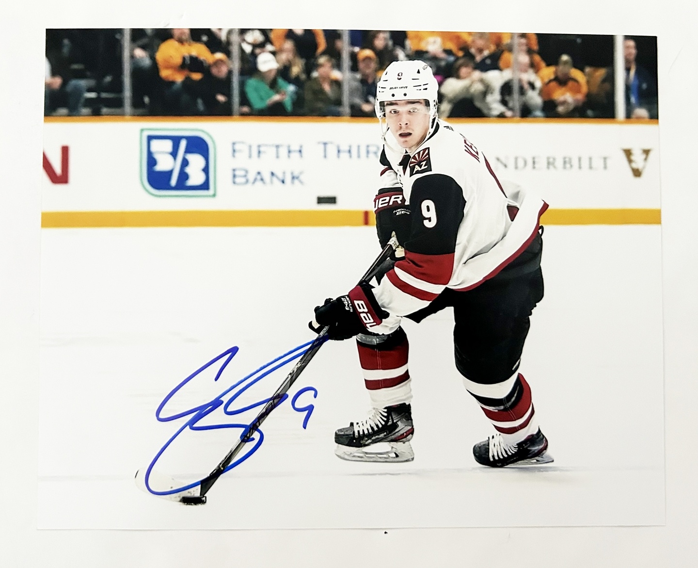 Clayton Keller Signed 8x10 Photo Phoenix Coyotes 1