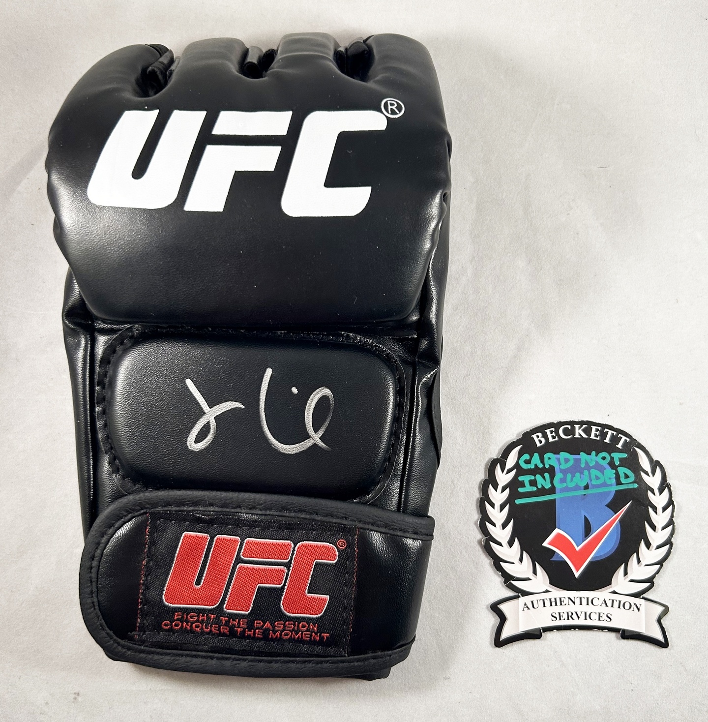 Jon Anik Signed UFC MMA Glove Beckett BAS