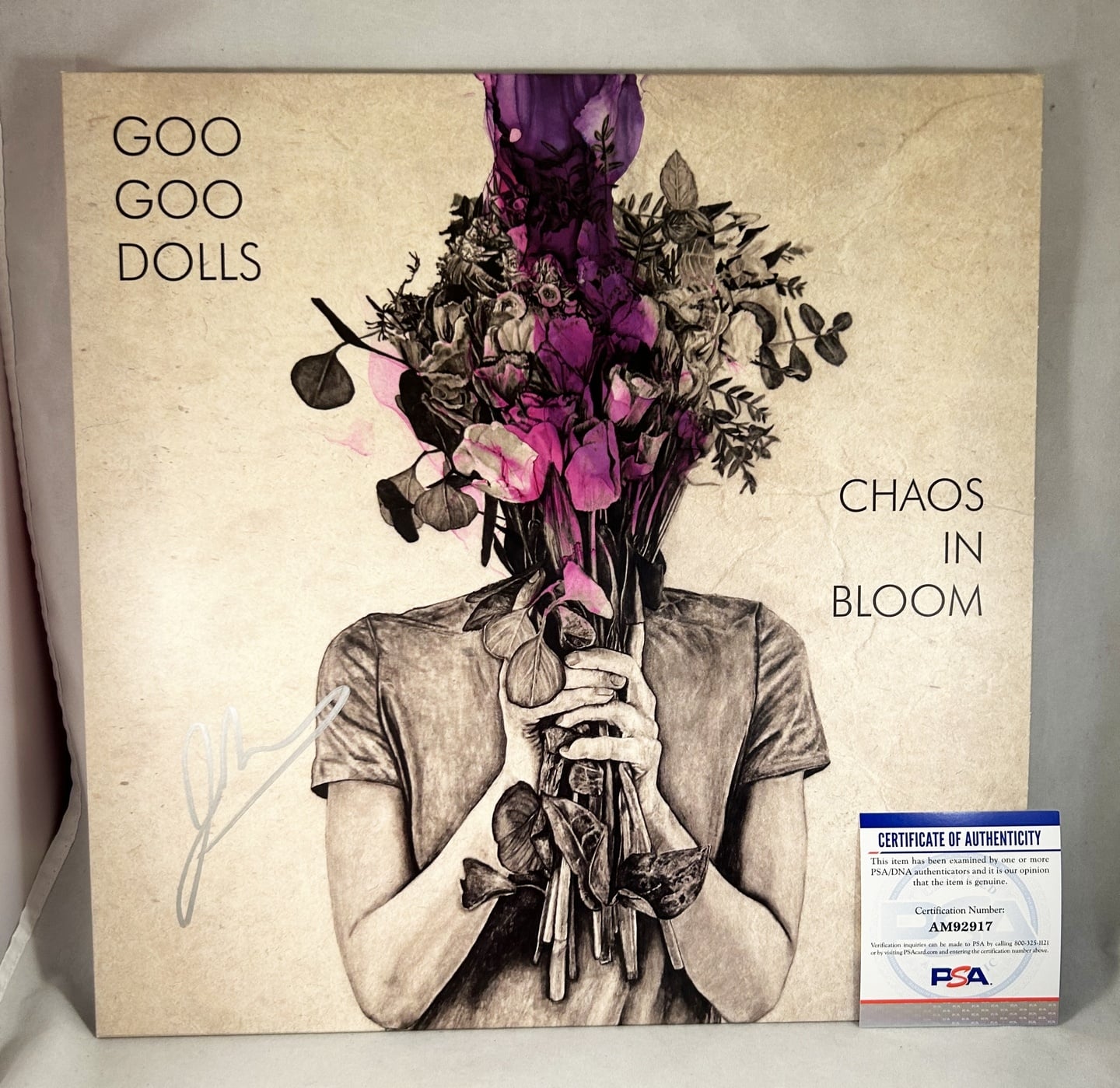John Rzeznik Signed Vinyl LP Album Goo Goo Dolls PSA/DNA