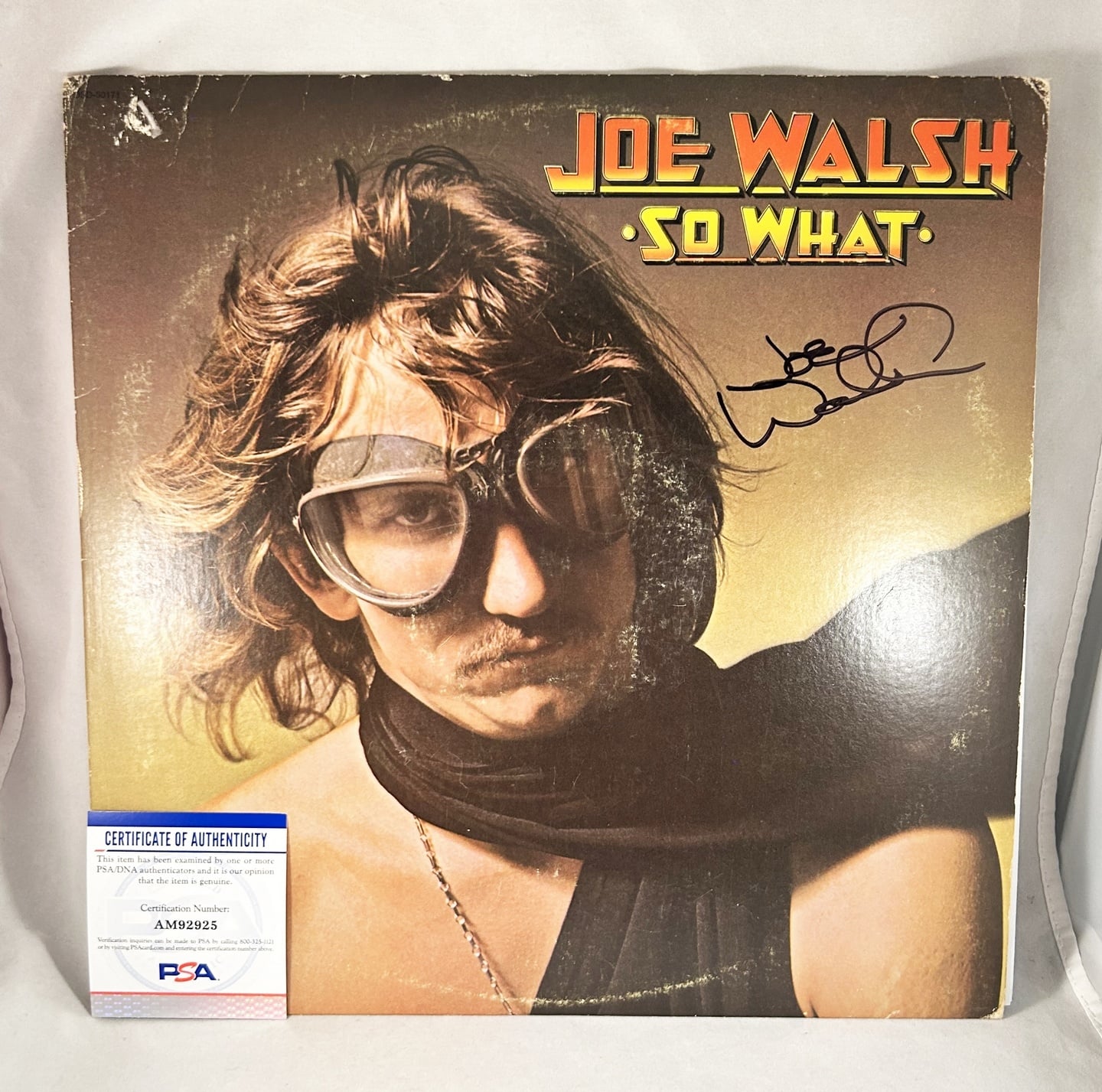 Joe Walsh Signed Vinyl LP Album PSA/DNA 5