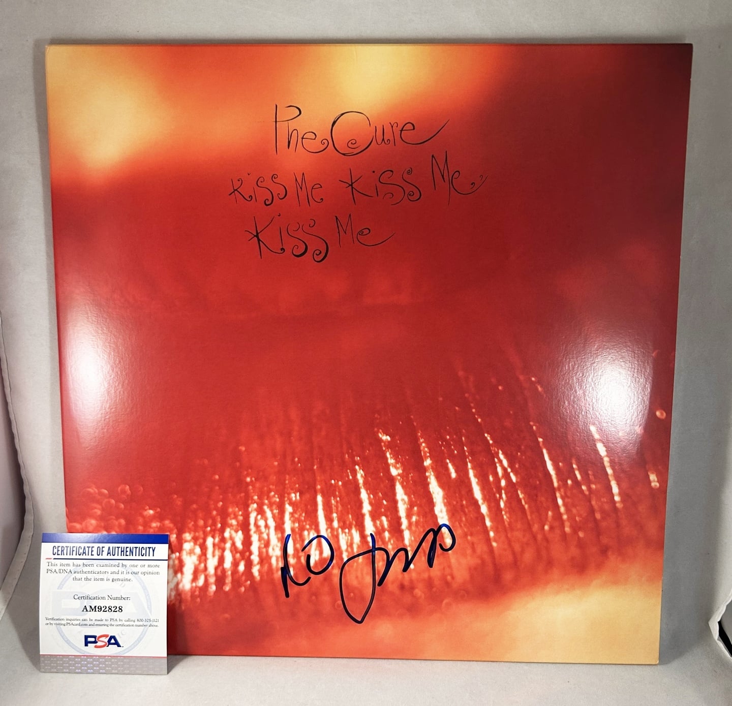 Robert Smith Signed Vinyl LP Album The Cure PSA/DNA