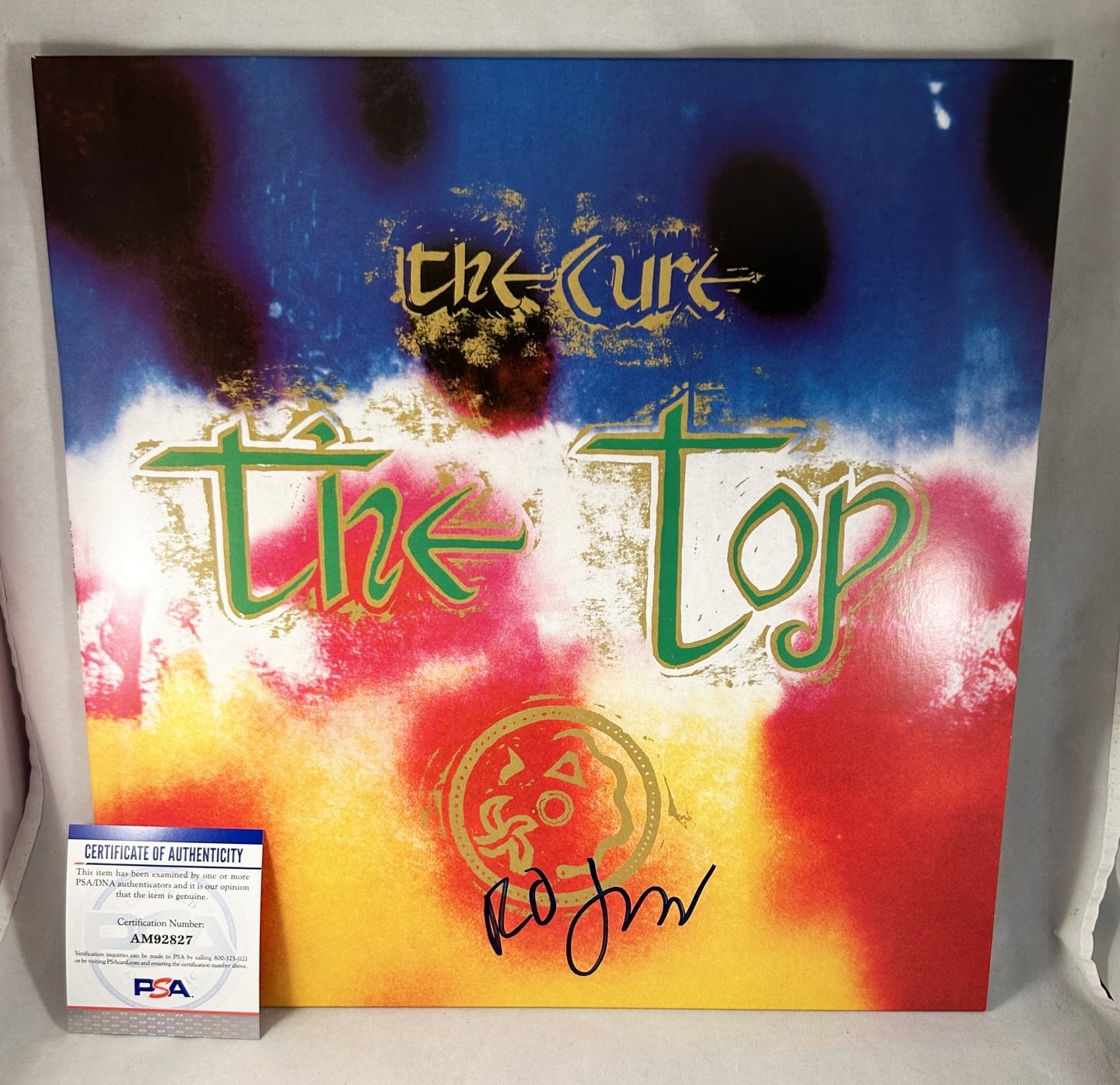 Robert Smith Signed Vinyl LP Album The Cure PSA/DNA 1