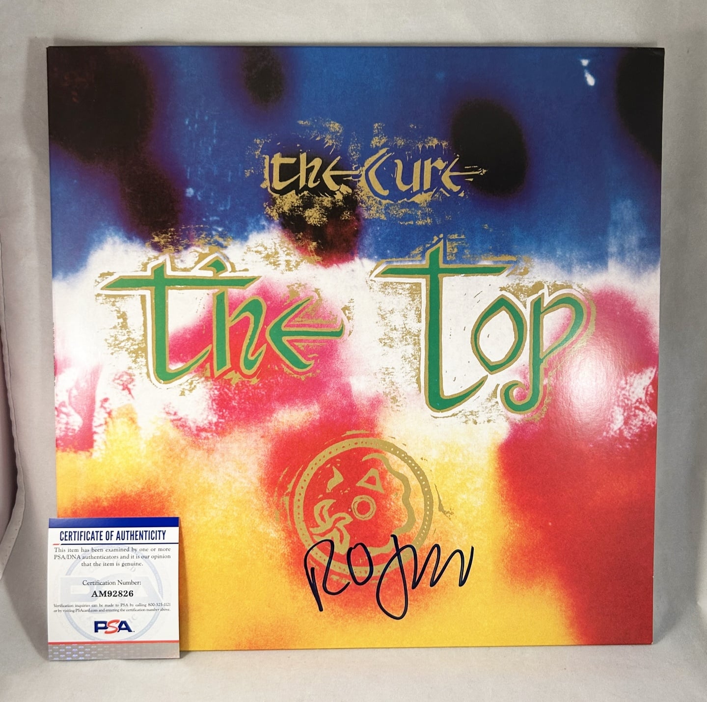 Robert Smith Signed Vinyl LP Album The Cure PSA/DNA 2