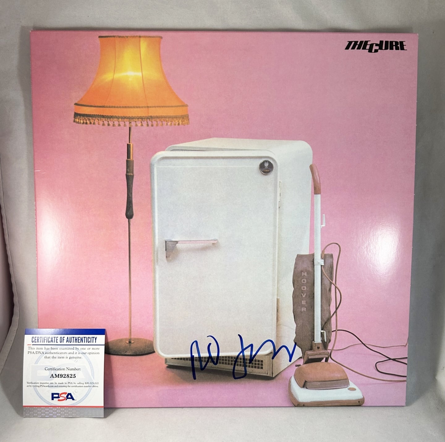 Robert Smith Signed Vinyl LP Album The Cure PSA/DNA 3