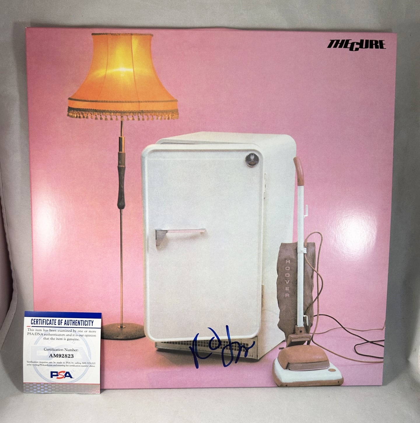 Robert Smith Signed Vinyl LP Album The Cure PSA/DNA 5