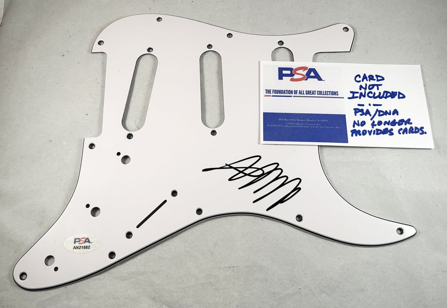 Matt Healy Signed Electric Pickguard PSA/DNA 1