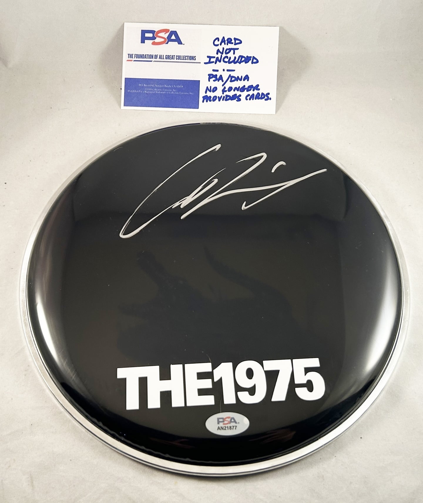 George Daniel Signed Drumhead The 1975 PSA/DNA 1