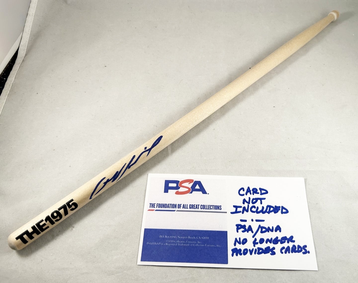 George Daniel Signed Drumstick The 1975 PSA/DNA 9