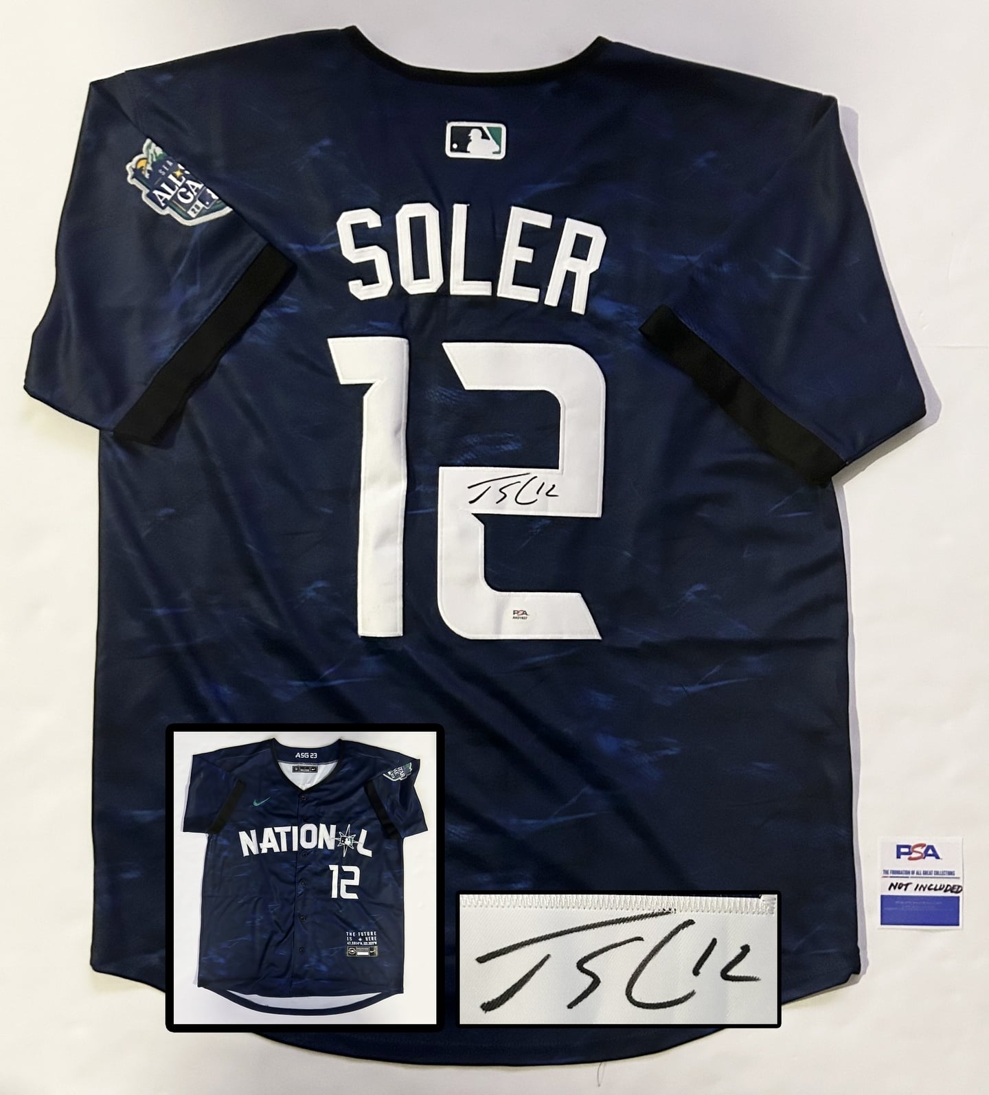Jorge Soler Signed Jersey 2023 All Star Miami Marlins PSA/DNA