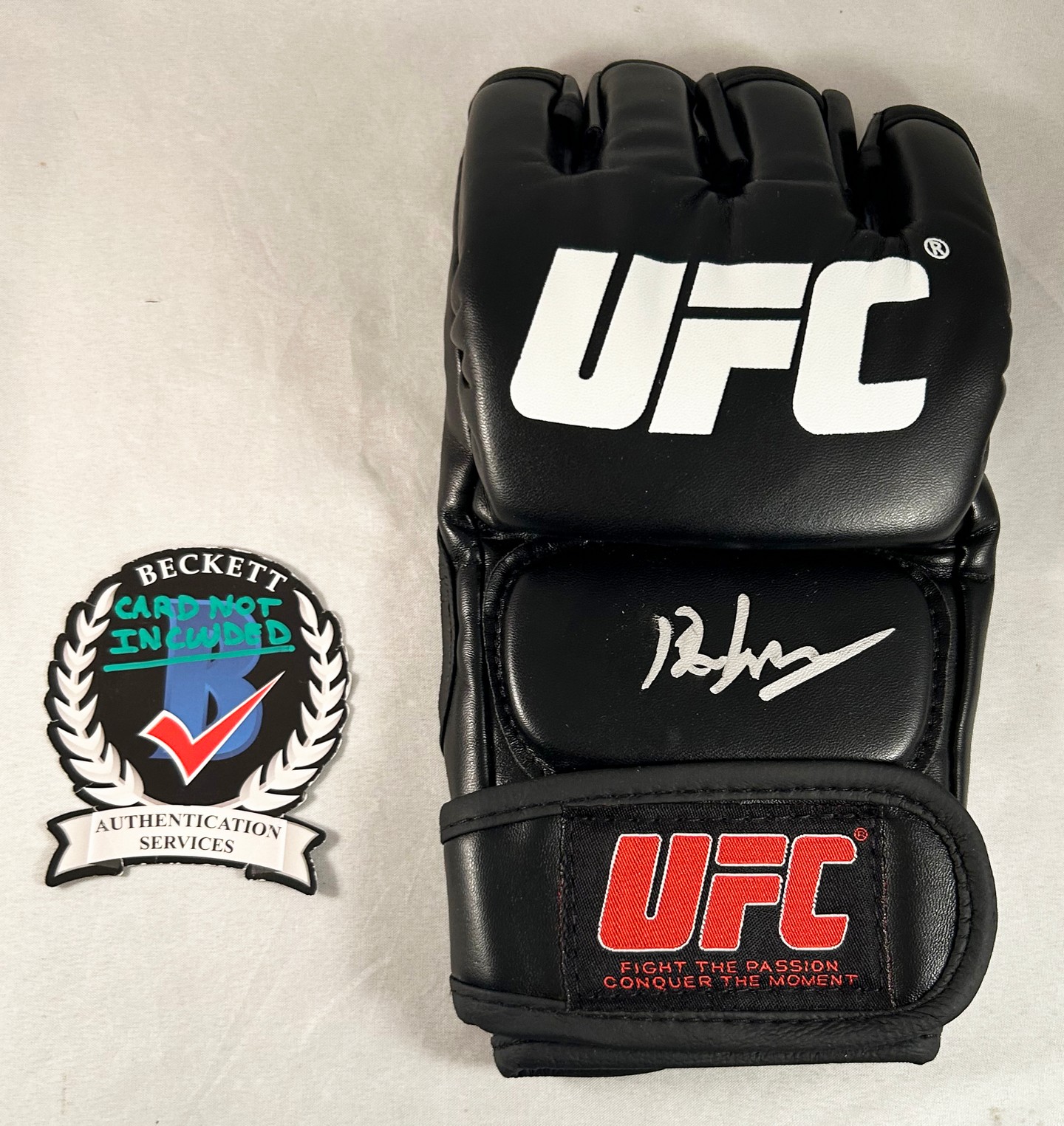 Shavkat Rakhmonov Signed UFC Glove MMA Beckett BAS 1
