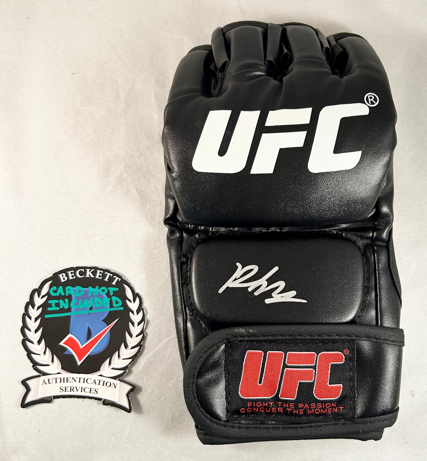 Shavkat Rakhmonov Signed UFC Glove MMA Beckett BAS 2