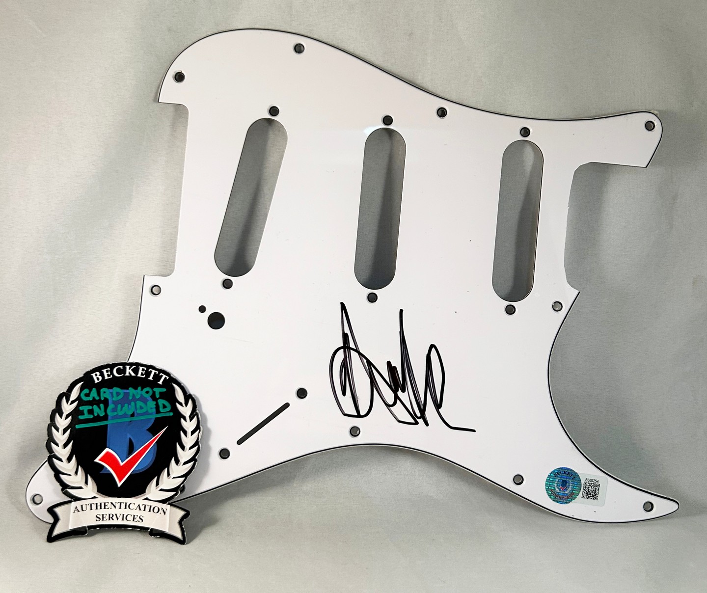Nuno Bettencourt Signed Electric Pickguard Extreme Band Beckett BAS