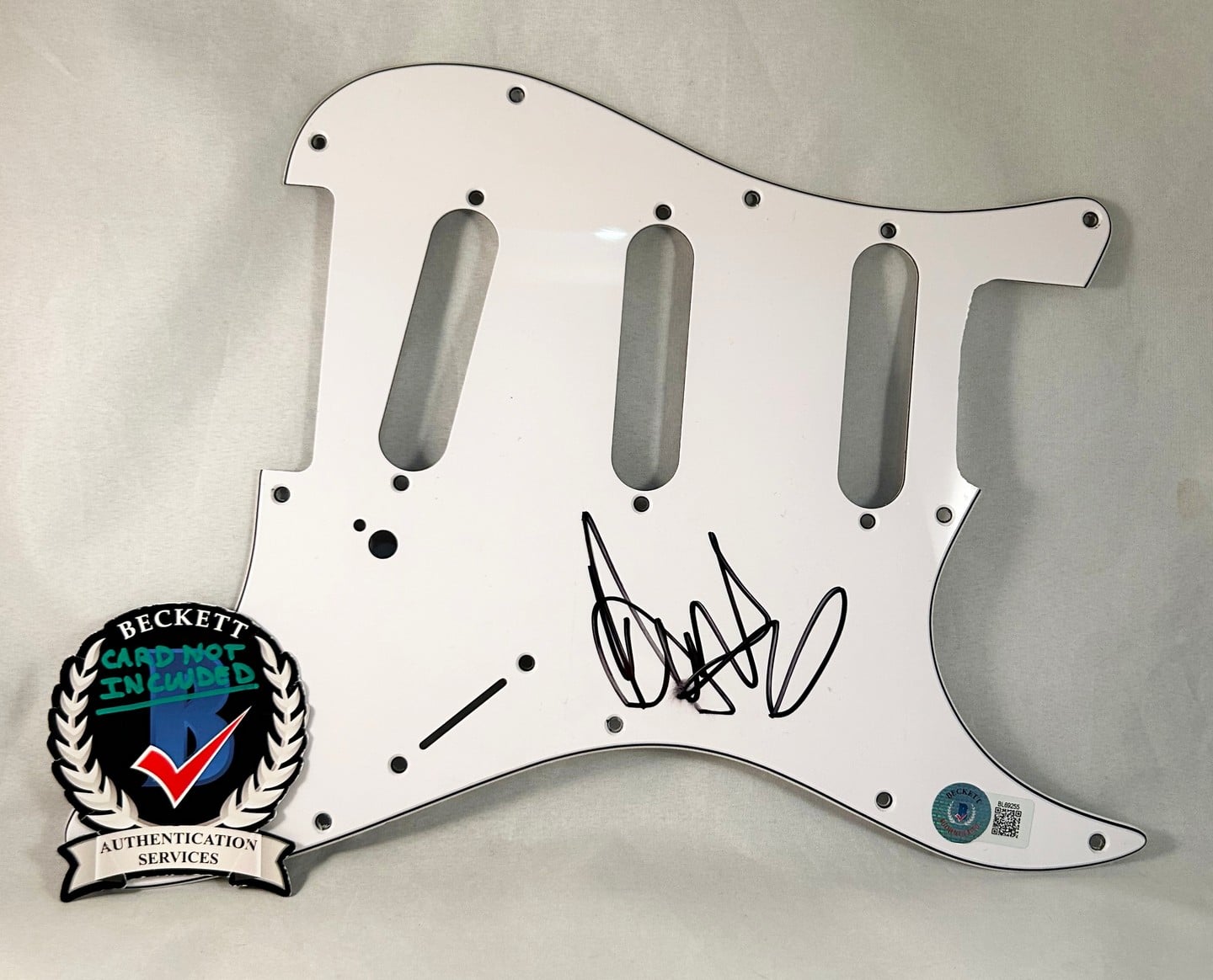 Nuno Bettencourt Signed Electric Pickguard Extreme Band Beckett BAS 1