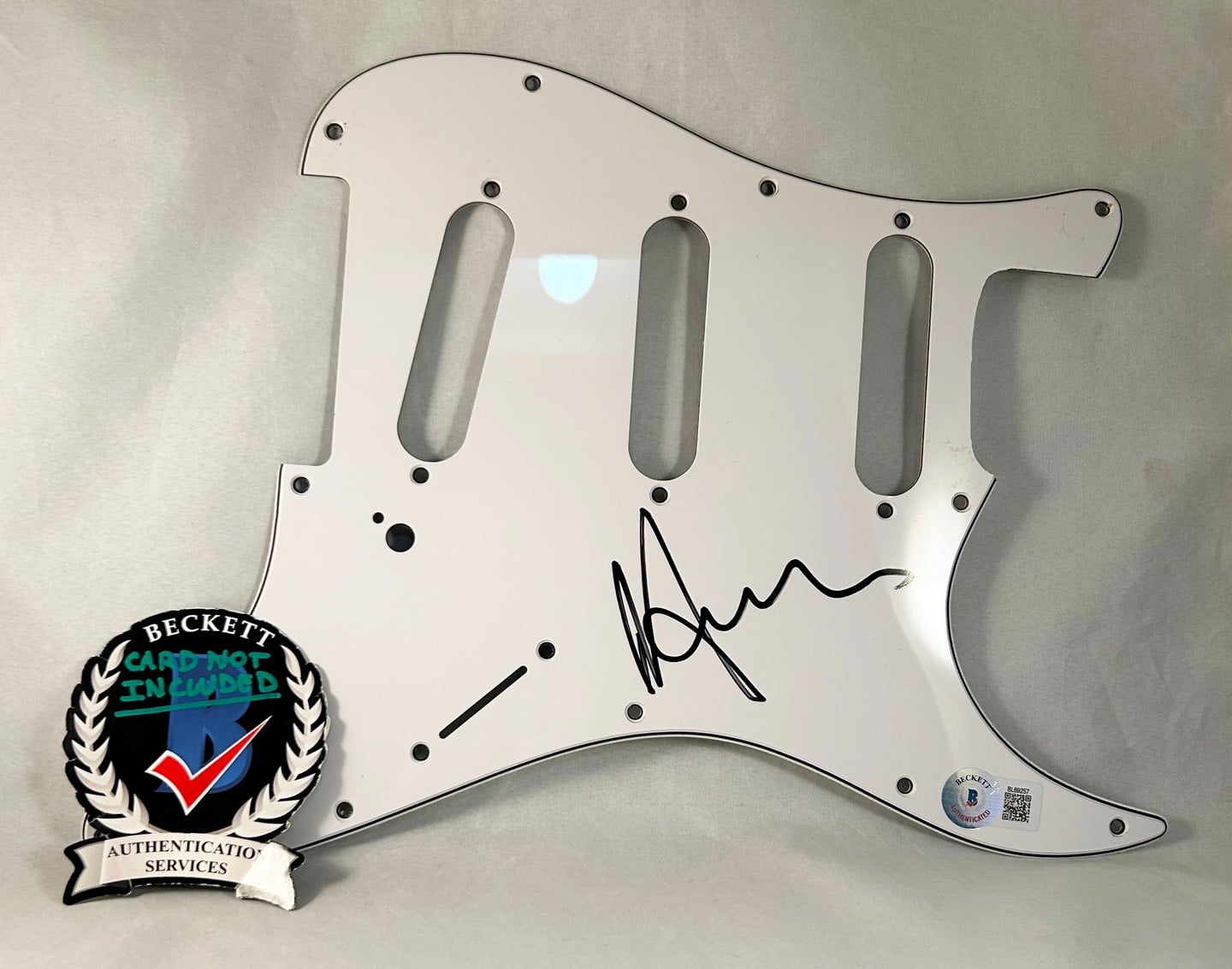 Nuno Bettencourt Signed Electric Pickguard Extreme Band Beckett BAS 2