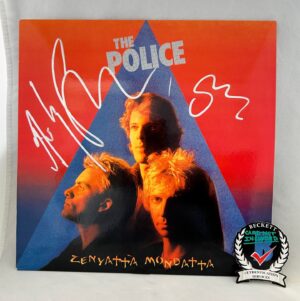Sting and Andy Summers Signed Vinyl LP Album The Police Beckett BAS 1