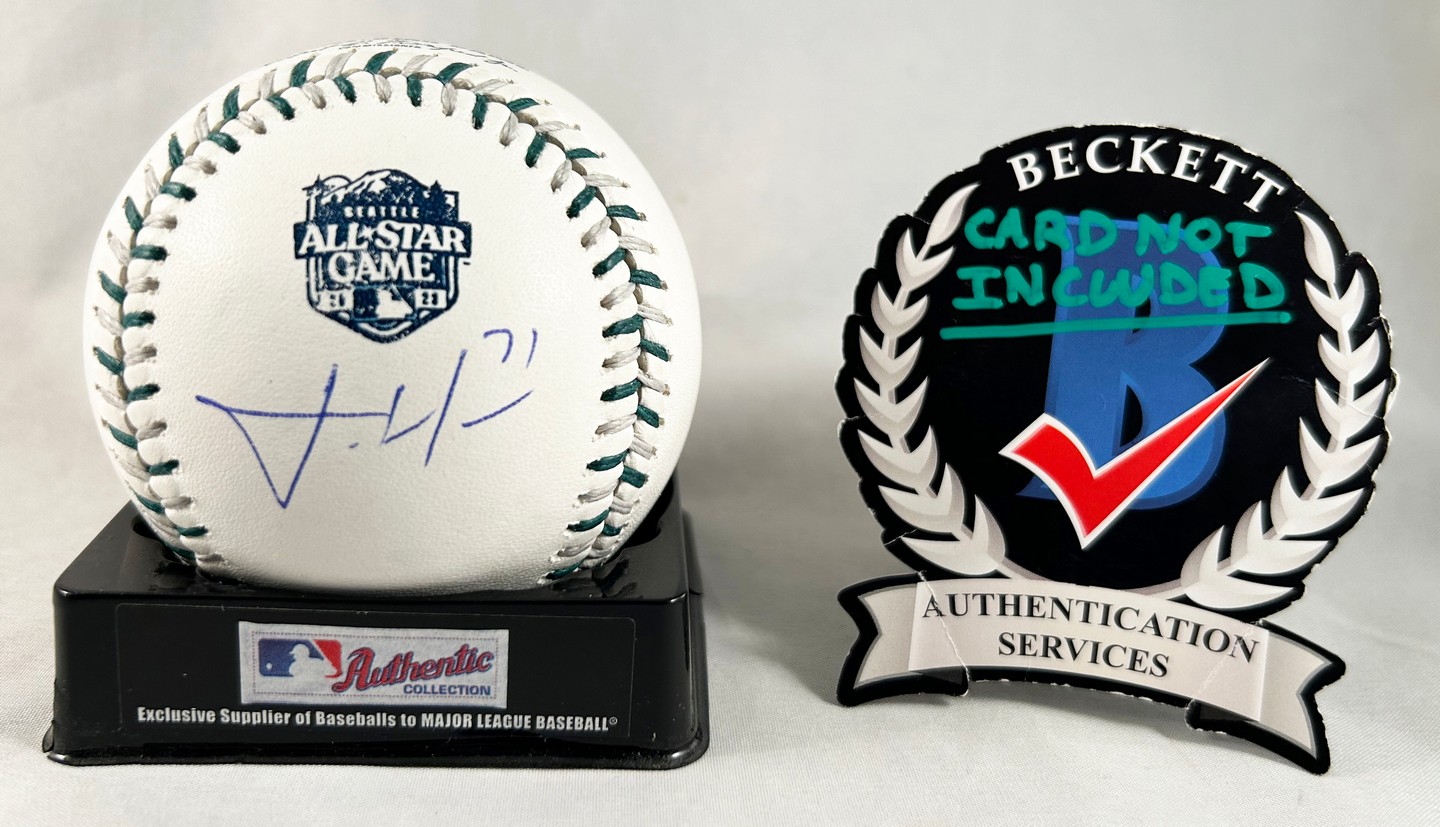 Josh Hader Signed 2023 All Star Baseball Houston Astros Beckett BAS