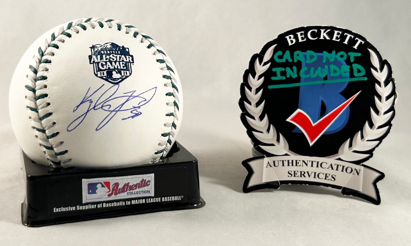 Kyle Tucker Signed 2023 All Star Baseball Houston Astros Beckett BAS