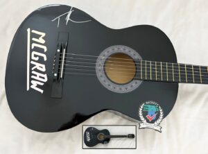 Tim McGraw Signed Guitar Beckett BAS