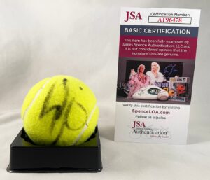 Grigor Dmitrov Signed Tennis Ball JSA
