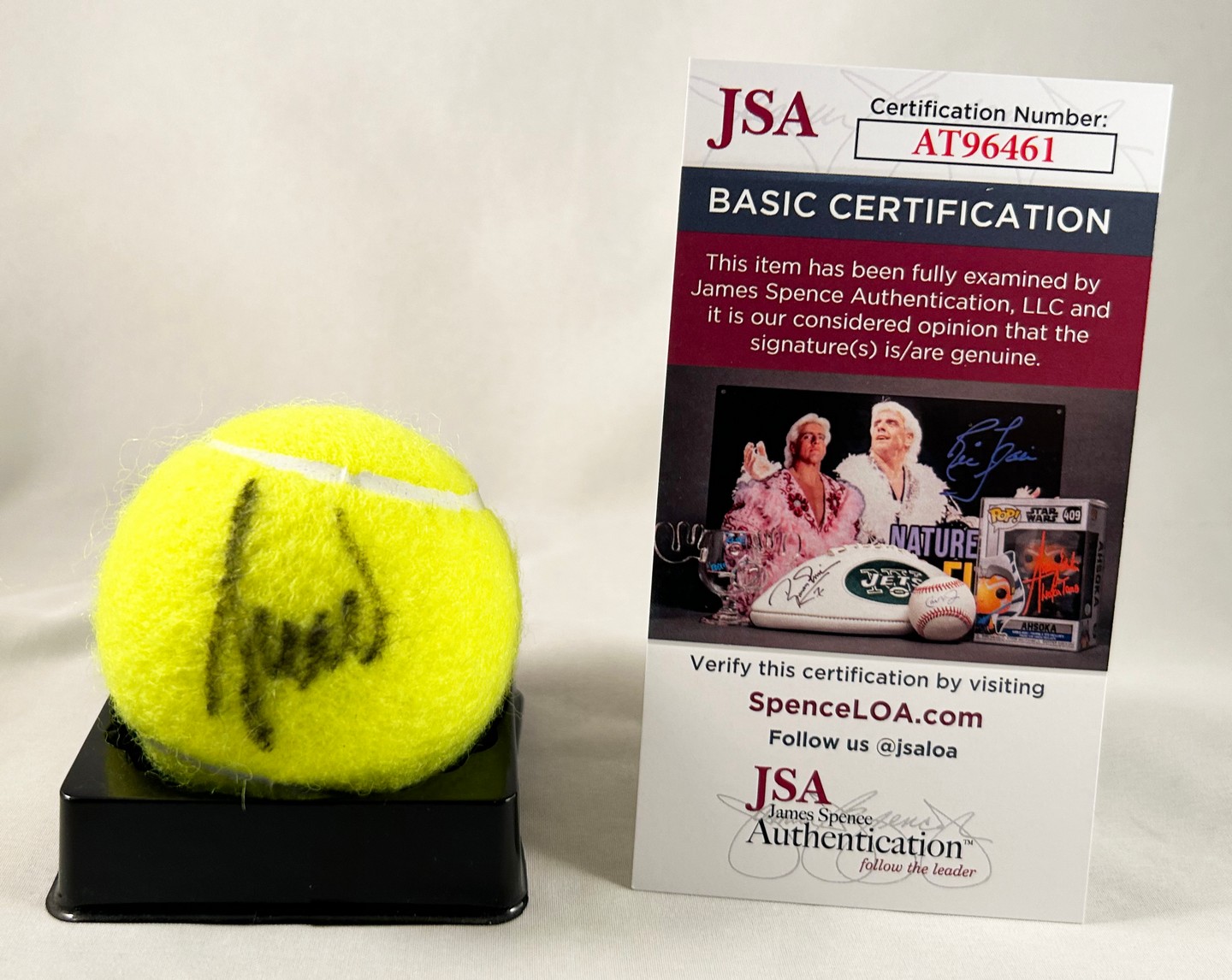 Elena Rybakina Signed Tennis Ball JSA
