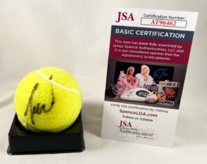 Elena Rybakina Signed Tennis Ball US Open JSA