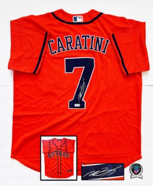 Victor Caratini Signed Jersey Houston Astros Beckett BAS