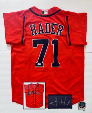 Josh Hader Signed Jersey Houston Astros Beckett BAS