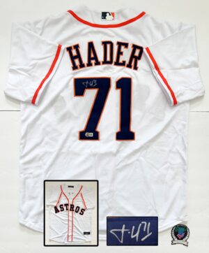 Josh Hader Signed Jersey Houston Astros Beckett BAS 1