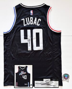 Ivica Zubac Signed Jersey Los Angeles Clippers Beckett BAS