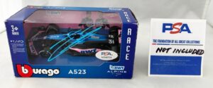 Esteban Ocon Signed Car 1:43 Alpine F1 Formula 1 JSA 2