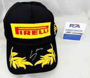 Lance Stroll Signed Hat Aston Martin Formula 1 F1 JSA 1